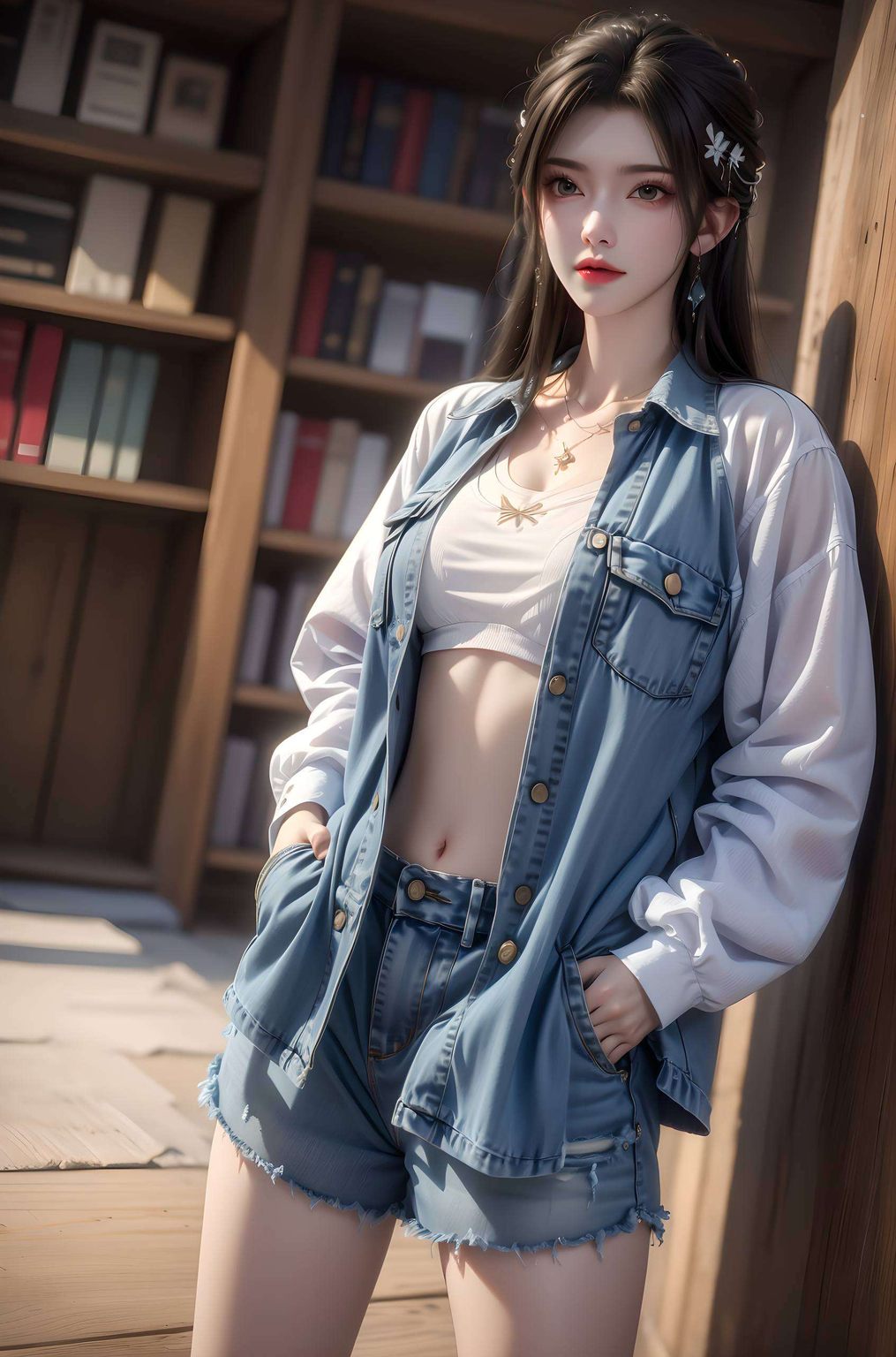 不仅让你的电脑桌面瞬间变身浪漫现场还能让你一整天都沐浴在国漫女神的魅力之中