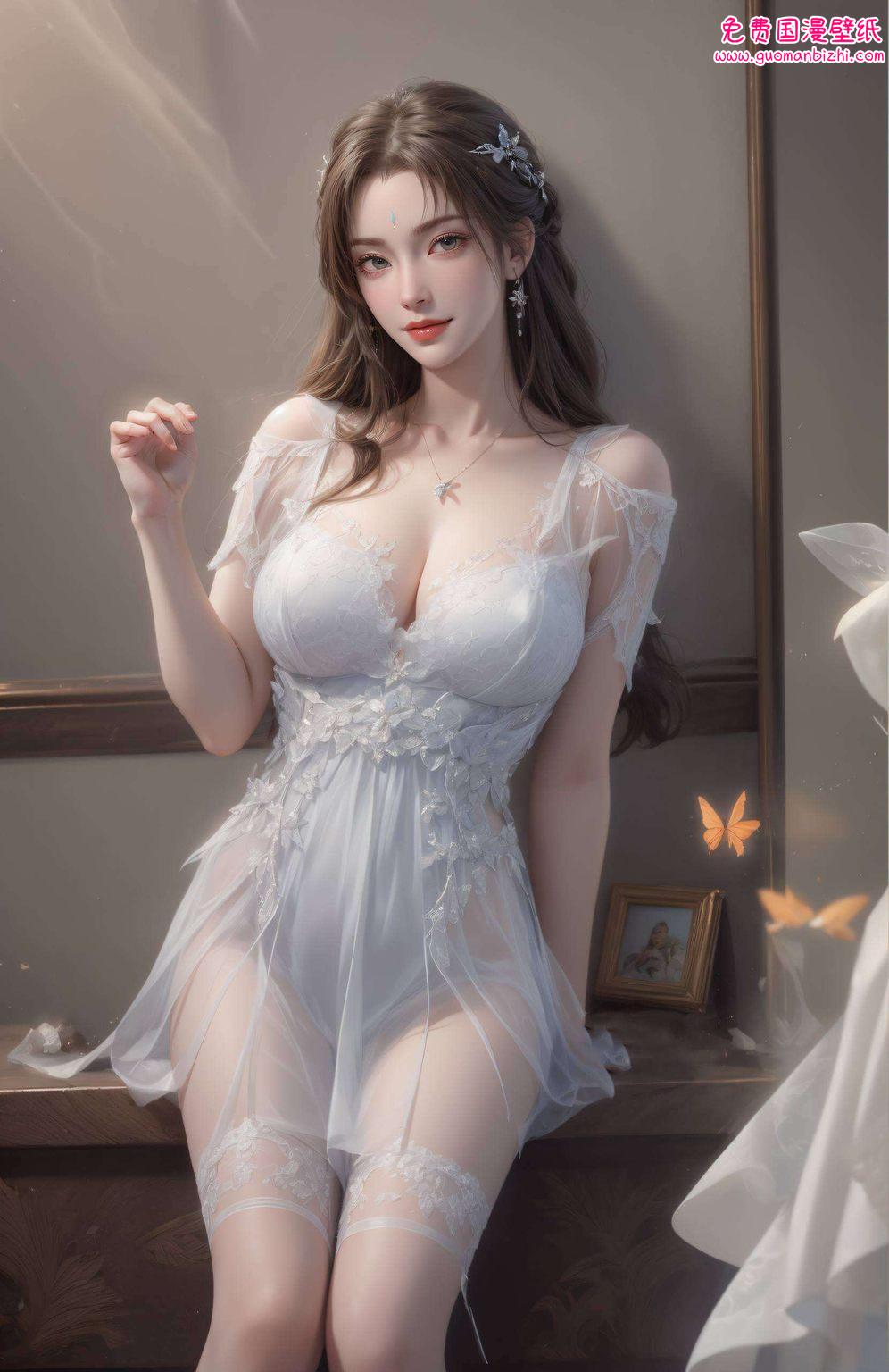 她的倩影如梦似幻带你走进一个玄幻而浪漫的国度