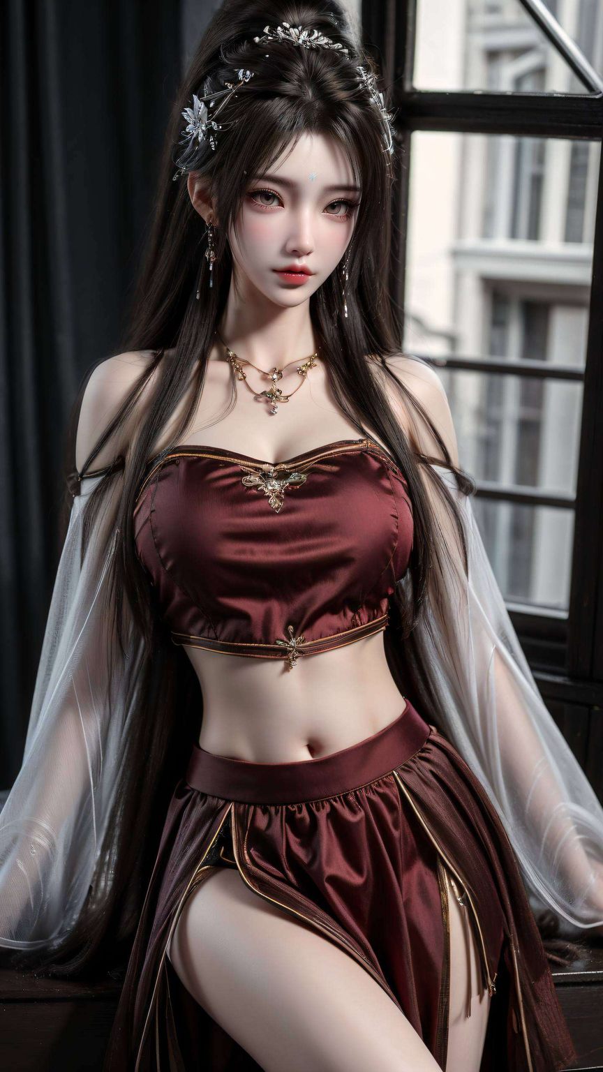 清漪的美带入了现实世界