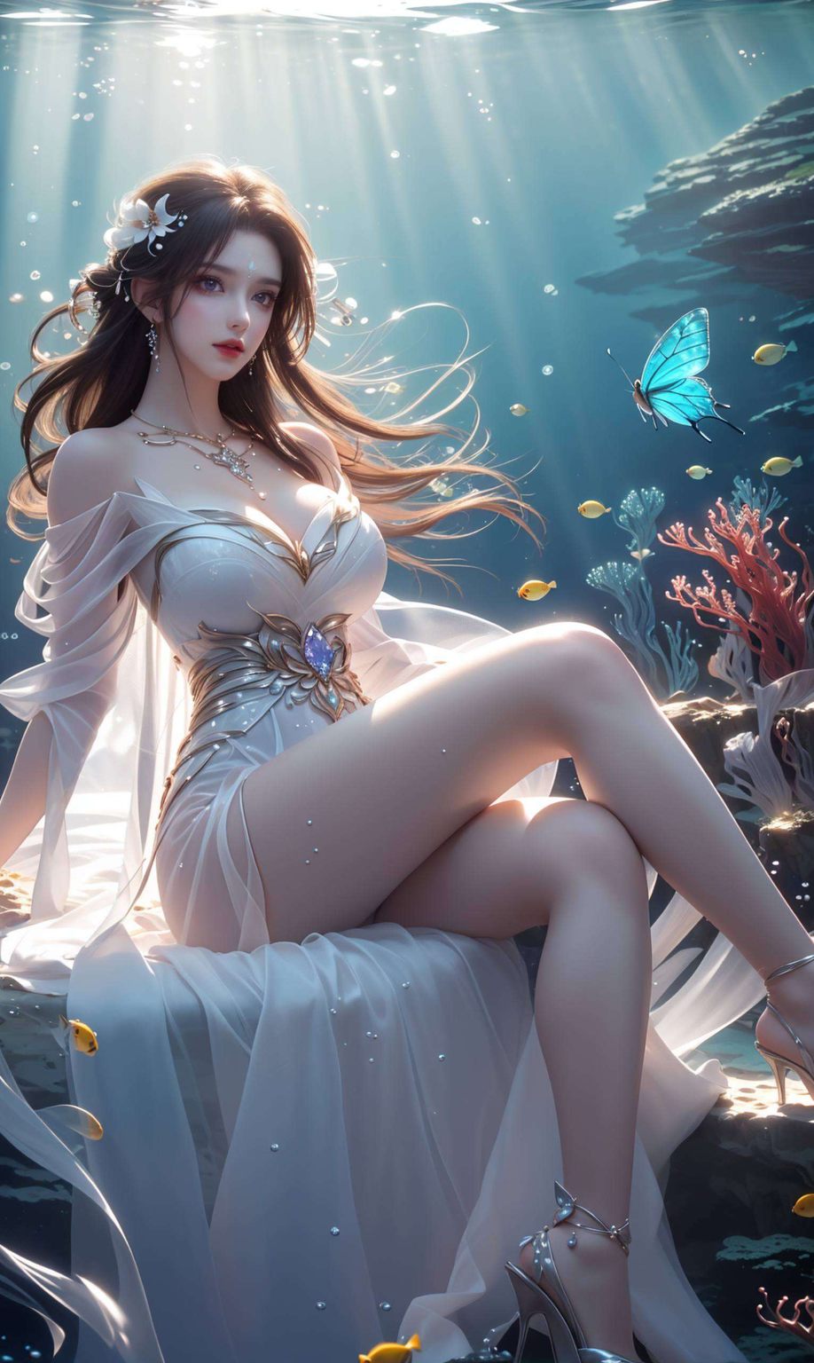 完美捕捉了国漫女神的灵动之美在电脑屏幕上绽放成一幅高清的艺术壁纸