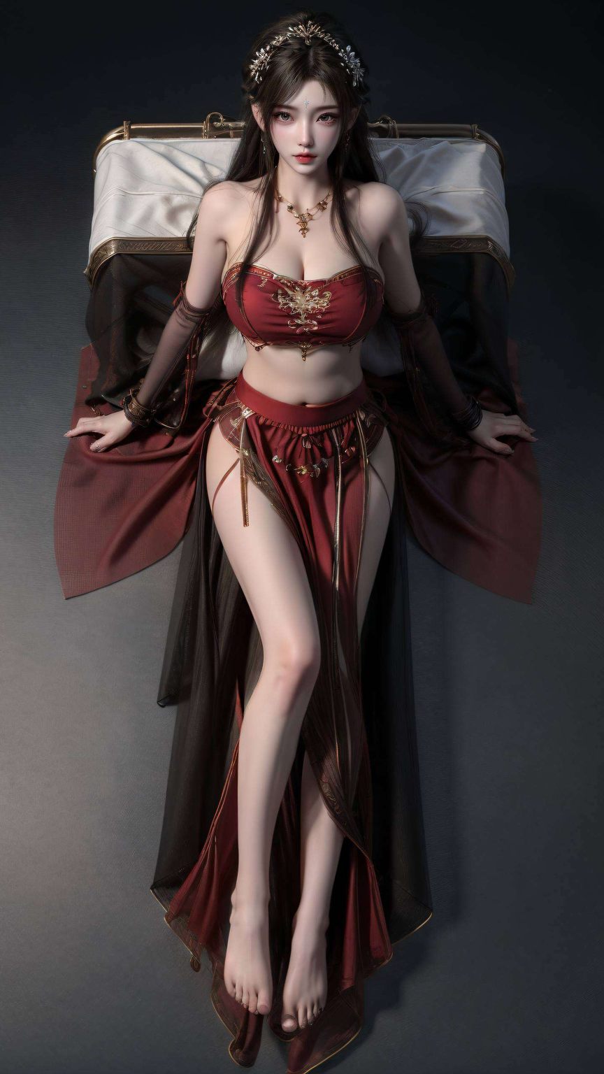 美的让人心醉她的倩影化作火火壁纸