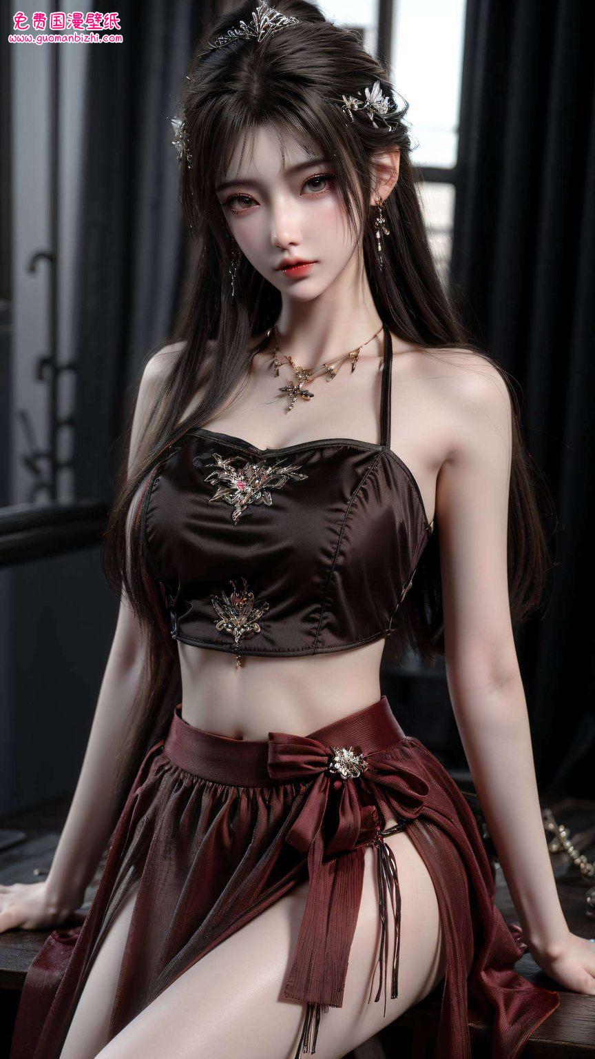 不染尘埃那是关于一位国漫美女在玄幻世界中的传奇