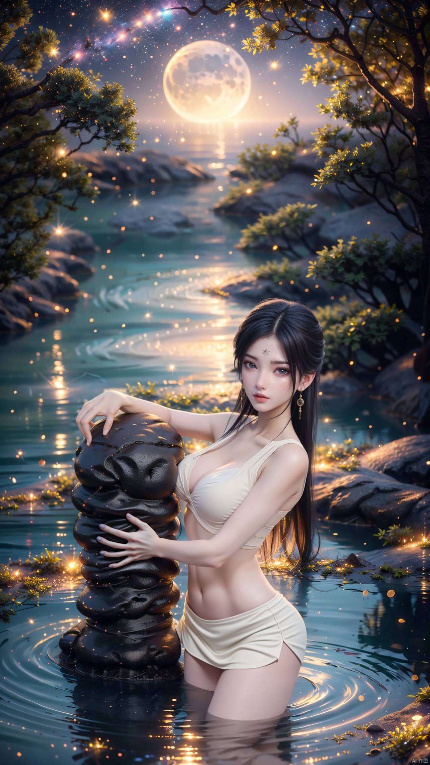简直美得不可方物！快来收藏这枚国漫美女吧这款极简壁纸能让你的手机瞬间变身玄幻界的掌中宝