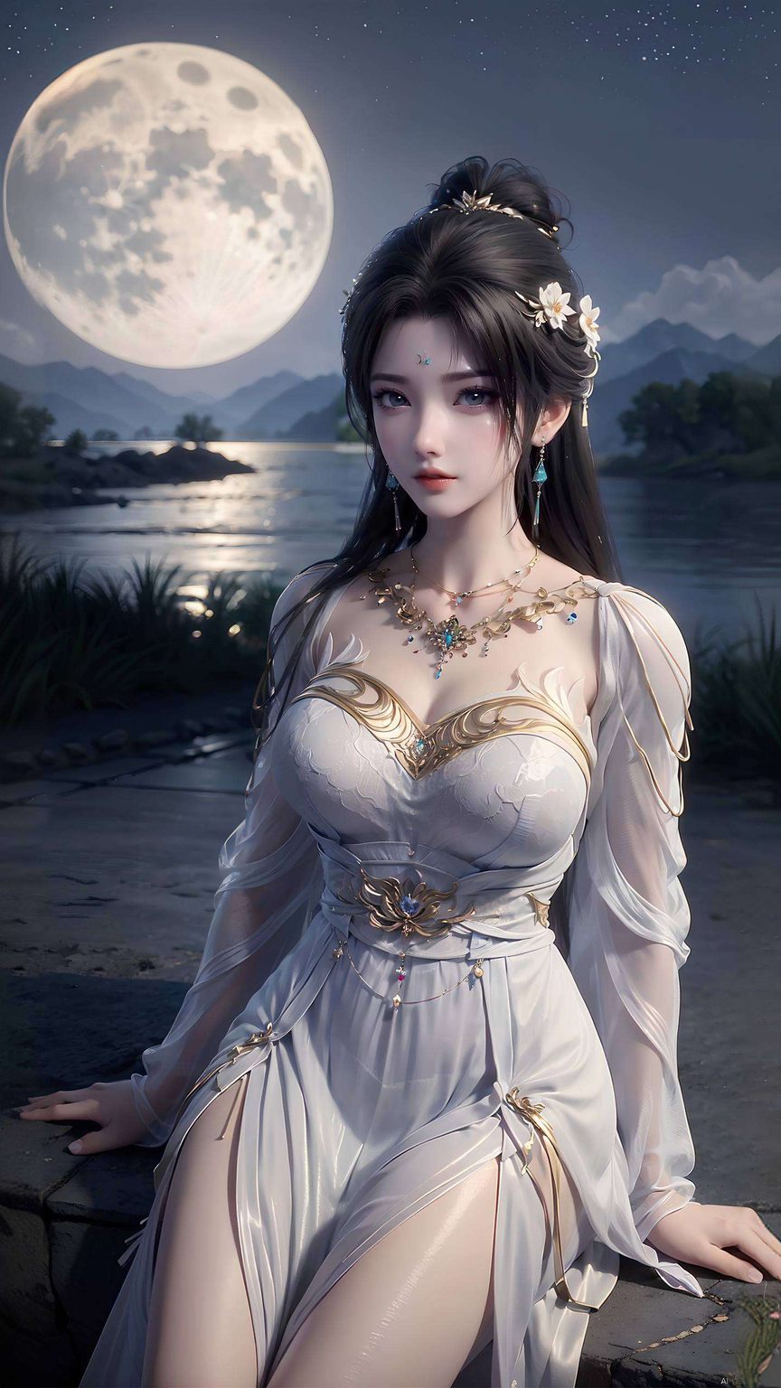 美得不要不要的让这位动漫美女入住你的ipad桌面