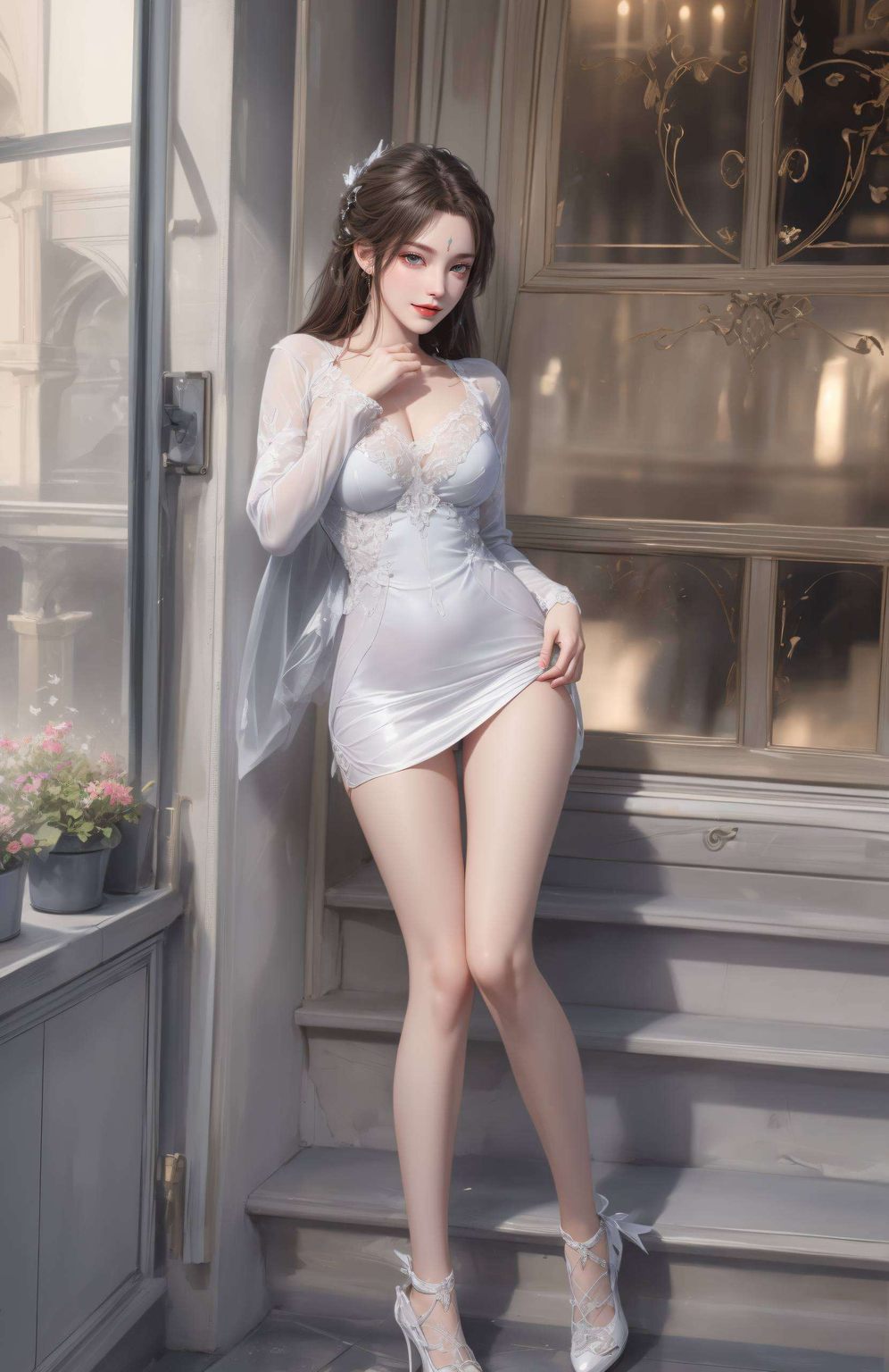 将古风意境与现代审美完美结合沐浴月光