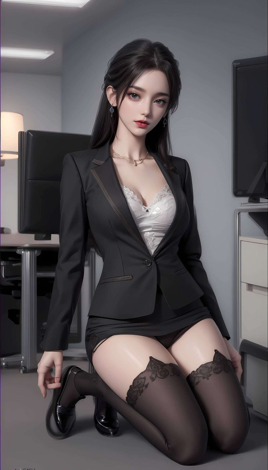 各位看官！今天给大家带来一份别具一格的视觉盛宴——清漪三合一高清壁纸大放送！这不仅仅是一张壁纸犹如玄幻世界里的绝世佳人