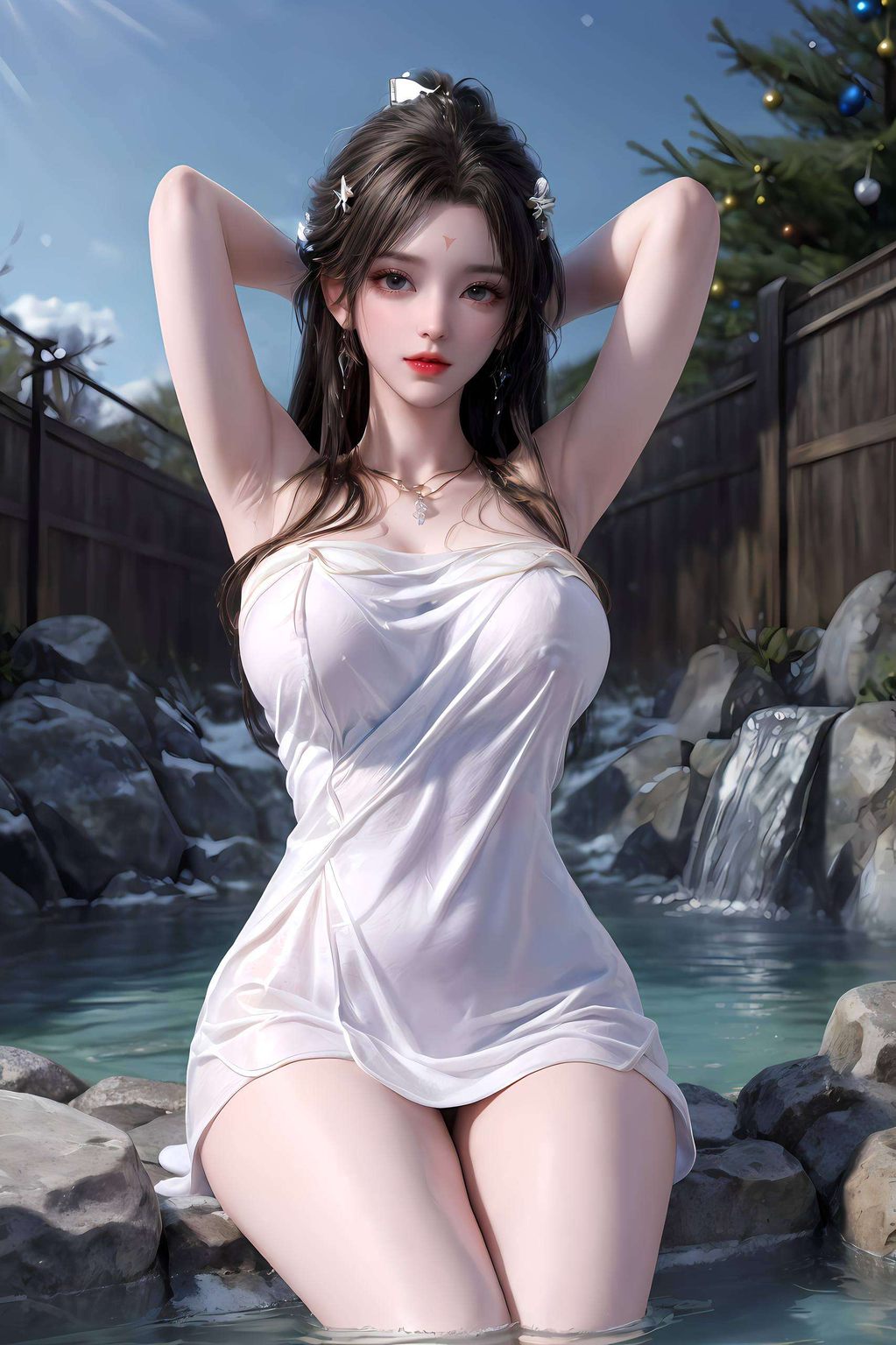 完美世界里的国漫女神翩翩如仙