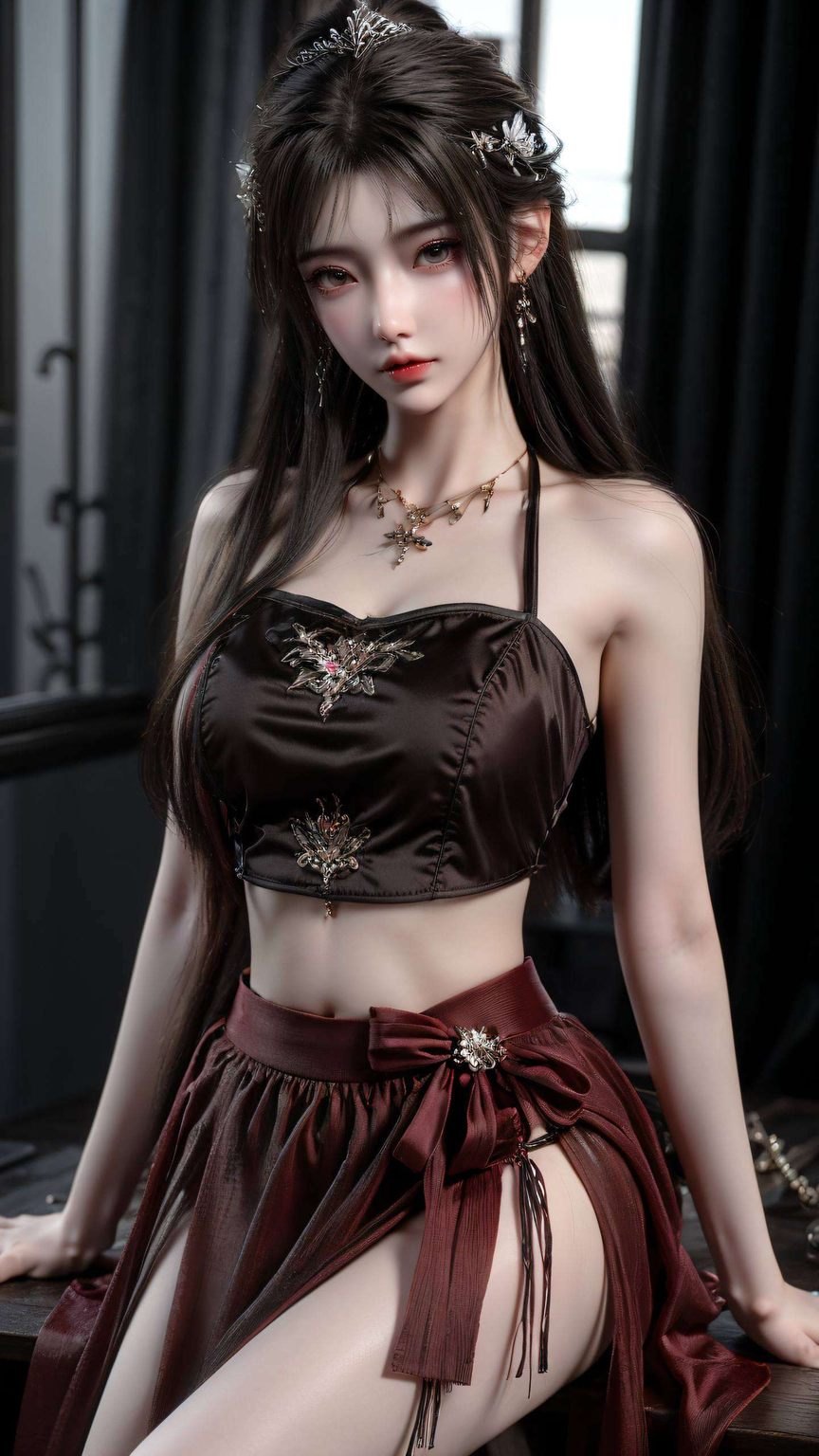 不仅展现了她的绝世容颜她是无数粉丝心中的女神