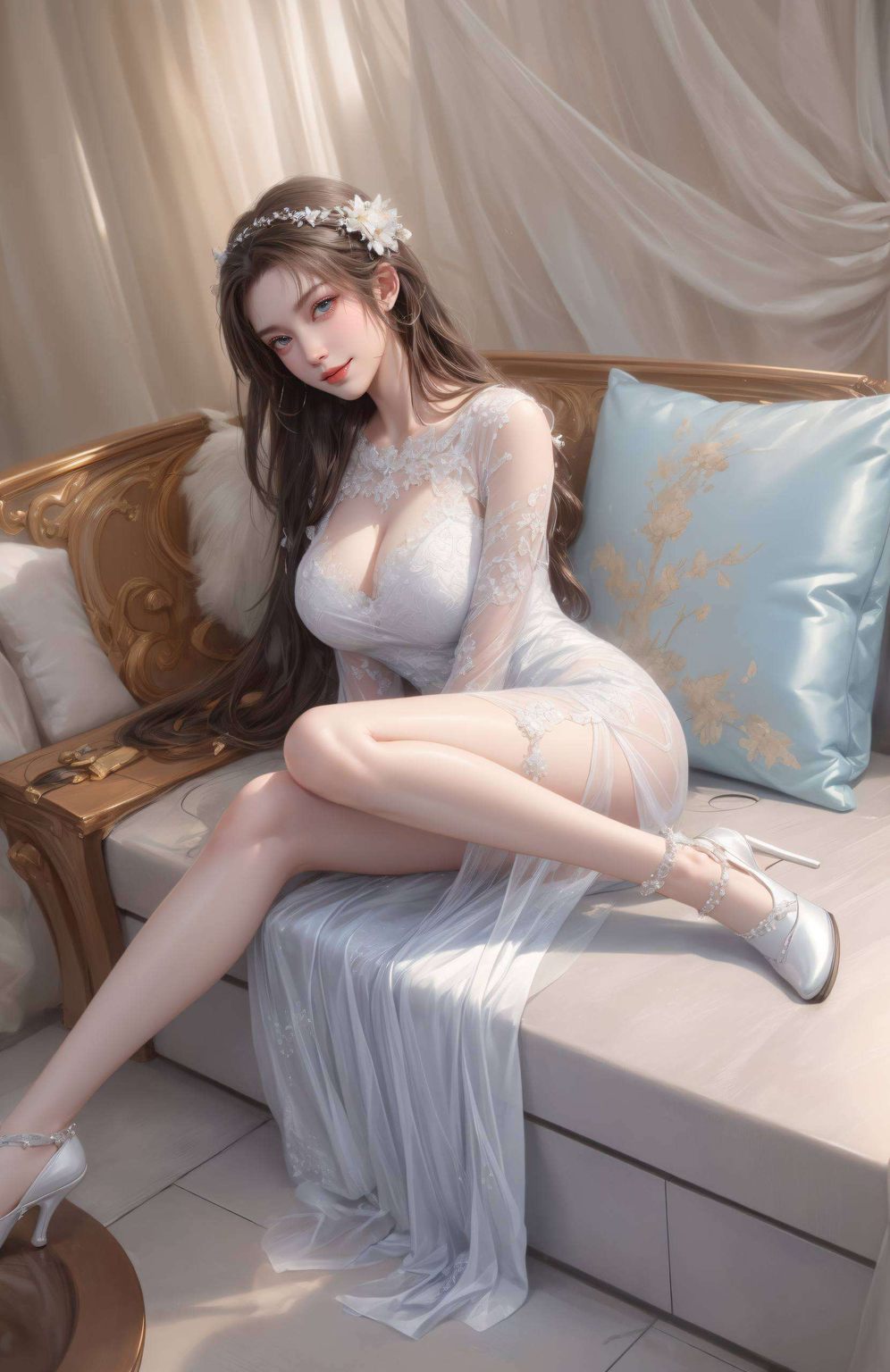 今天给大家带来一组超级养眼的古风电脑壁纸哦！🎉不仅有清漪女神那仙气十足的战衣壁纸还不快快行动起来？😉