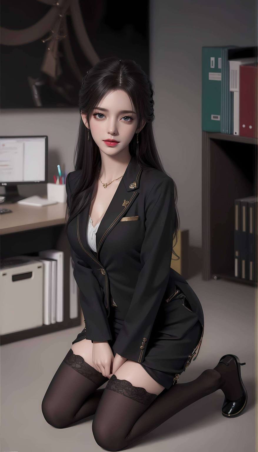 漫步在完美世界的绚烂画卷中诠释着动漫美女的极致魅力