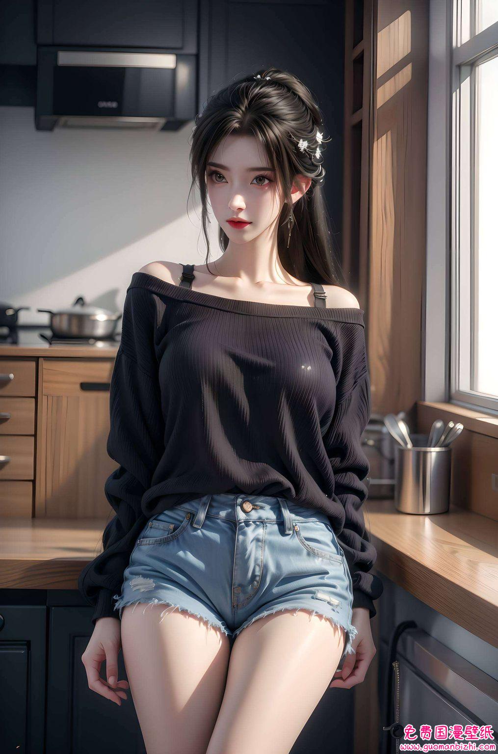清漪如今将以全新的建模面貌