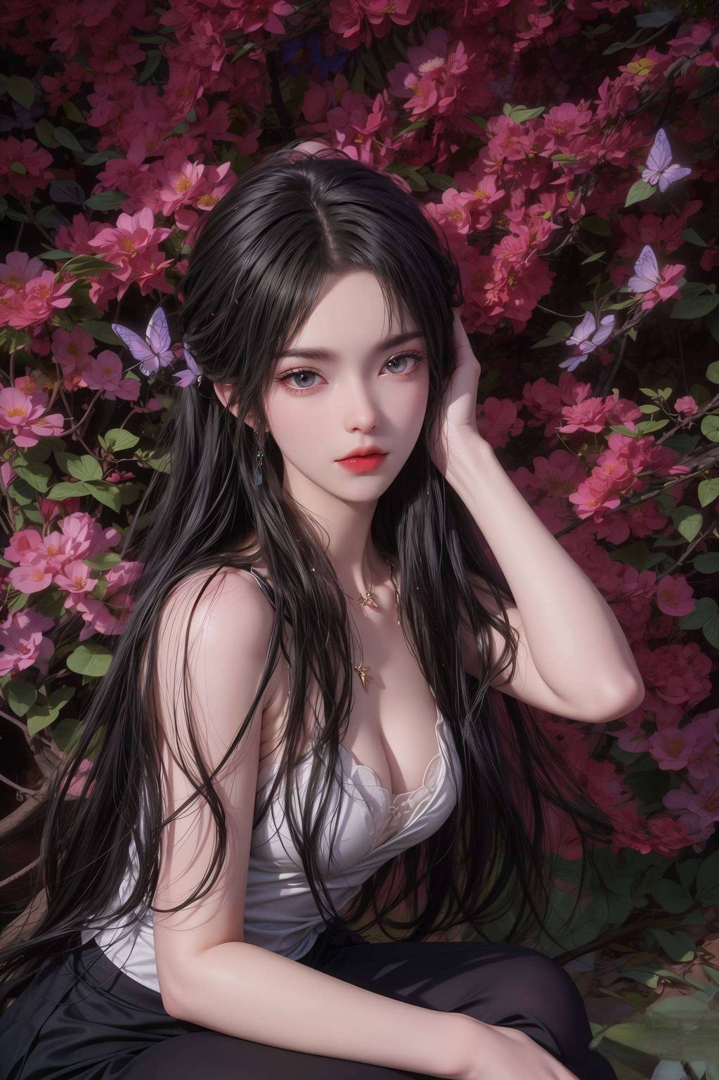 每一帧都像是从完美世界中截取的精彩又有动漫美女的灵动