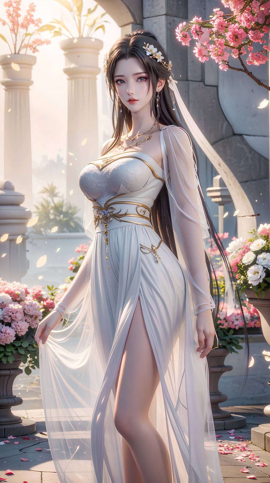 动漫美女中的佼佼者她是国漫壁纸中的女神