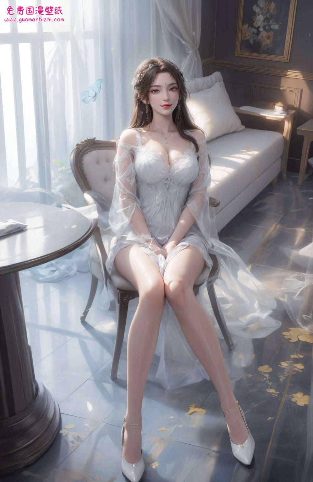 还带着一丝小调皮哦嘿