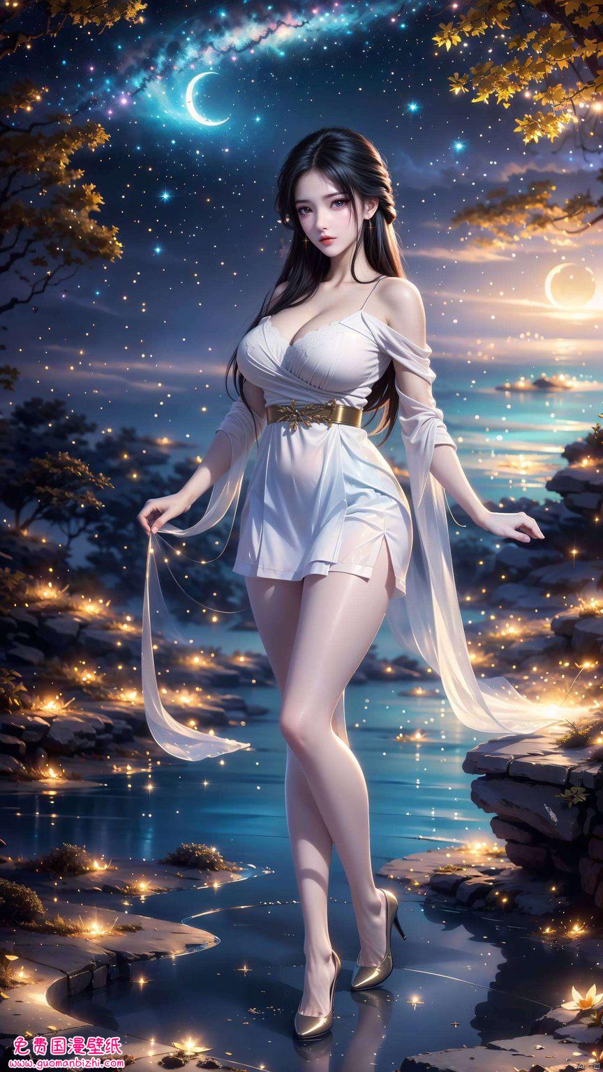 让人一见倾心今天给大家带来一份超级古风的视觉盛宴哦！🌸 清漪女神的霸气手机壁纸来啦