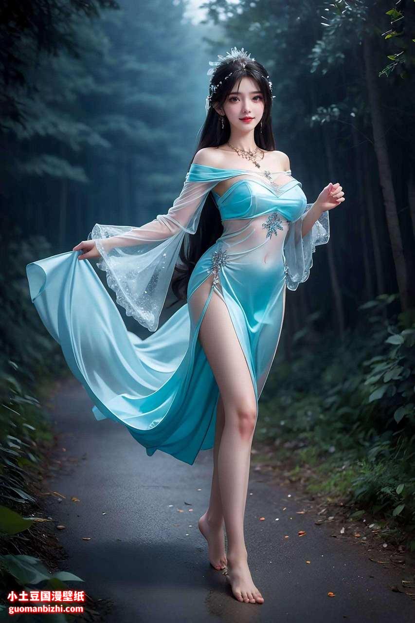 清漪面纱掉落动态壁纸壁纸预览