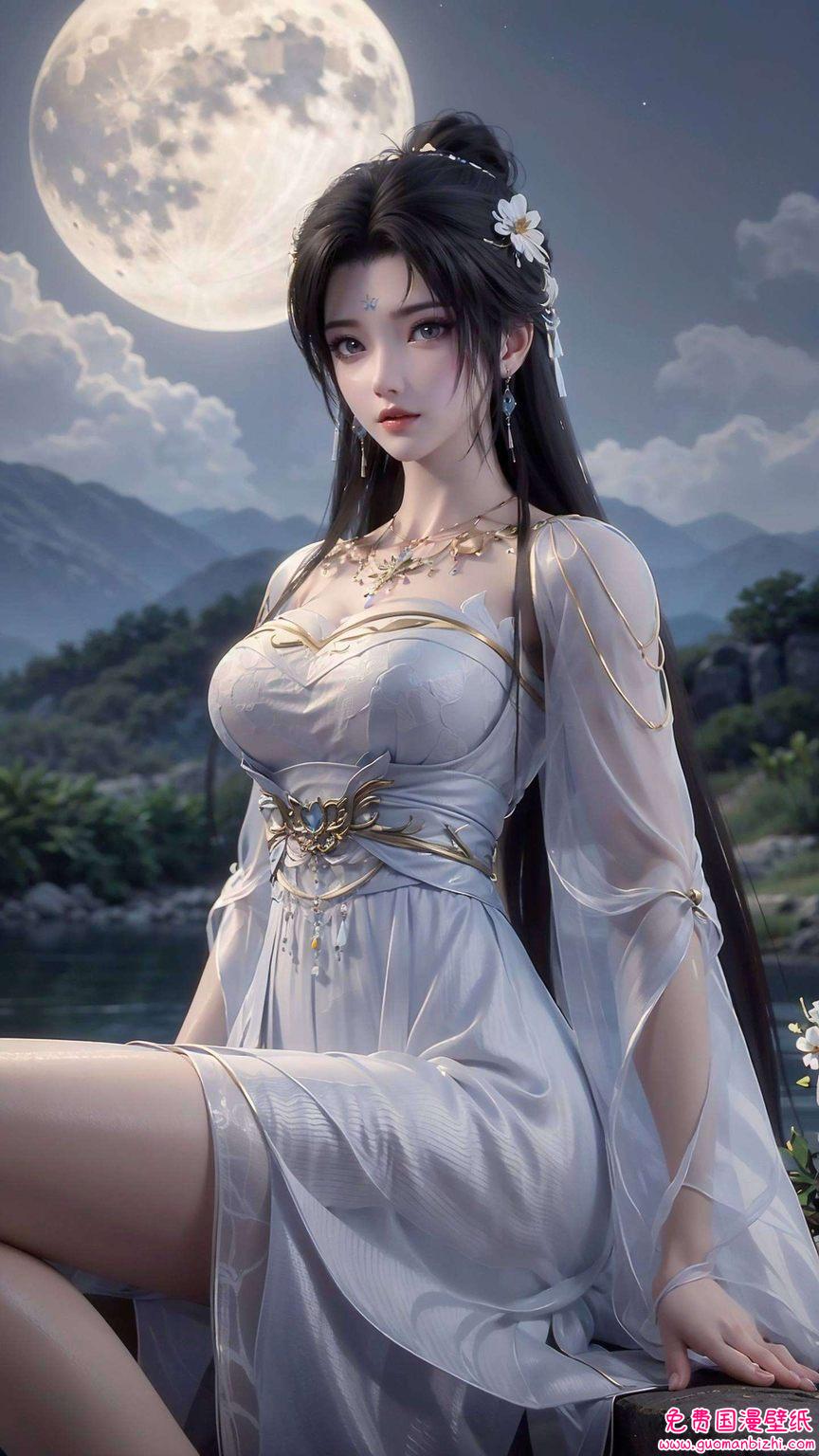 她的每一次舞动望着清漪高清壁纸