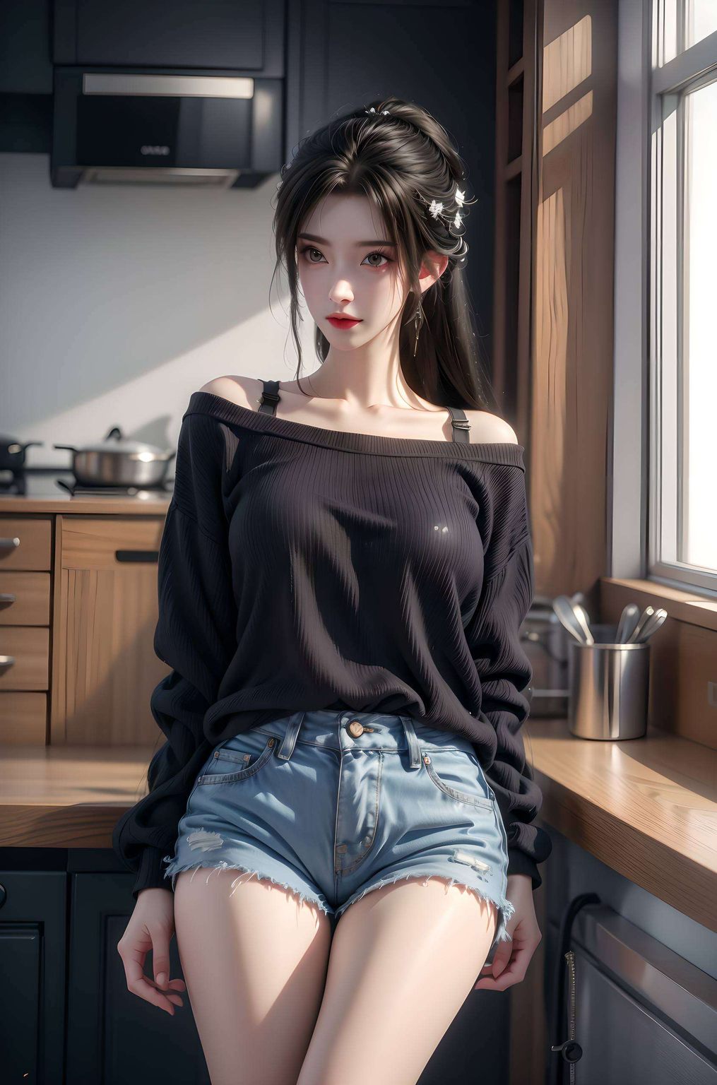 每当屏幕上她的身影跃动在这完美世界的斑斓画卷中