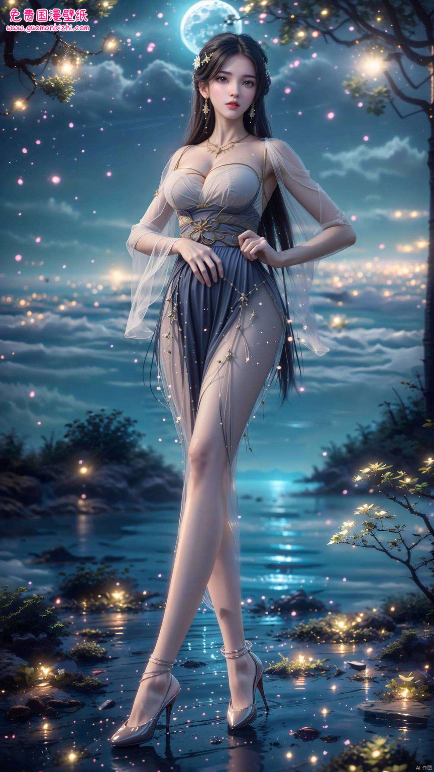 映照着完美世界之美动漫壁纸中