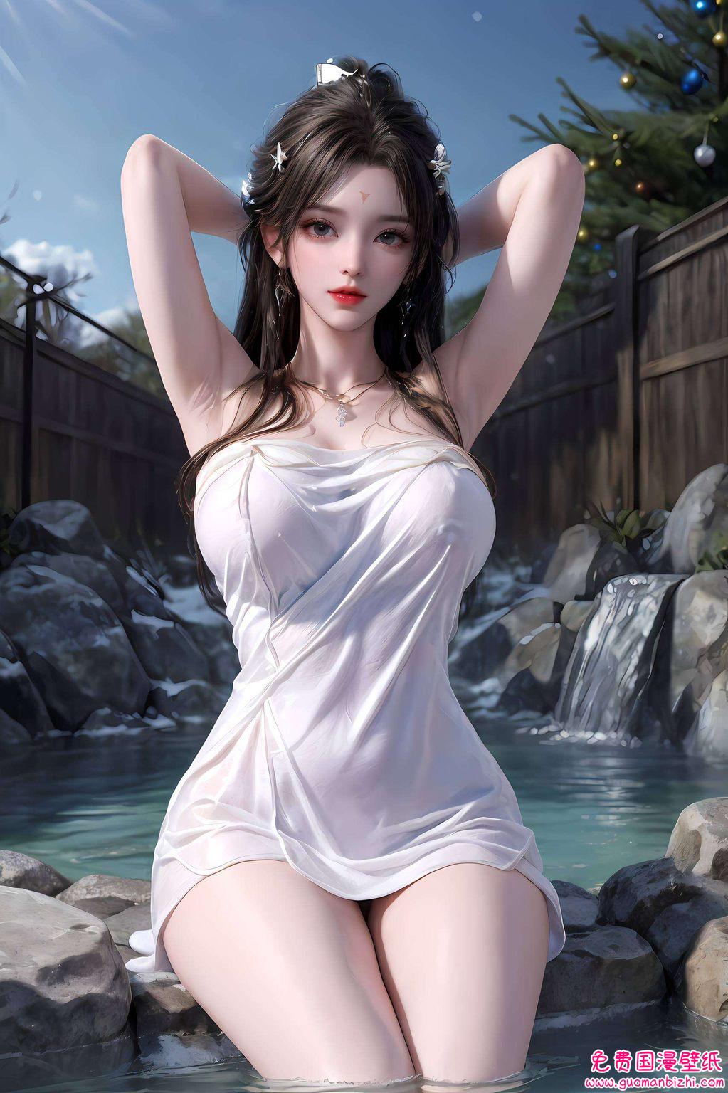 细观其侧脸此壁纸