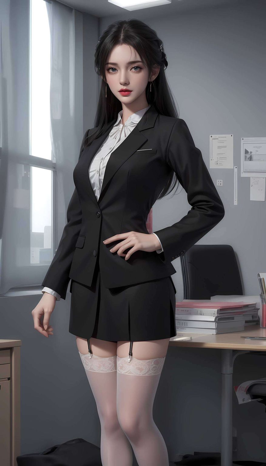 动漫美女齐聚清漪女子