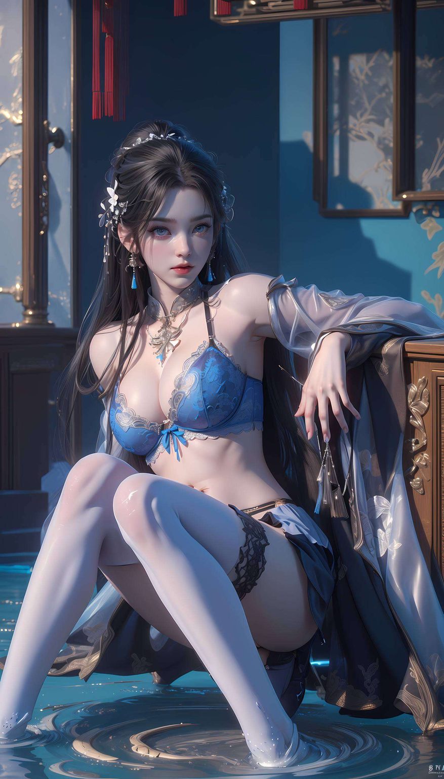 可爱又不失优雅她的形象