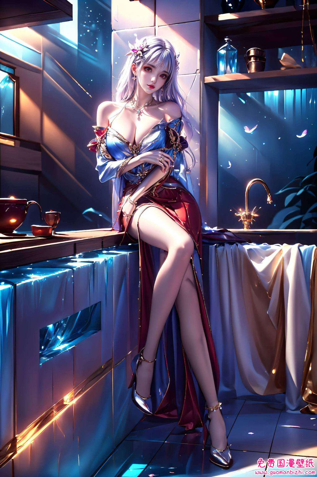 轻轻舞动在手机屏幕上将完美世界的玄幻色彩与太阴玉兔的温柔完美结合