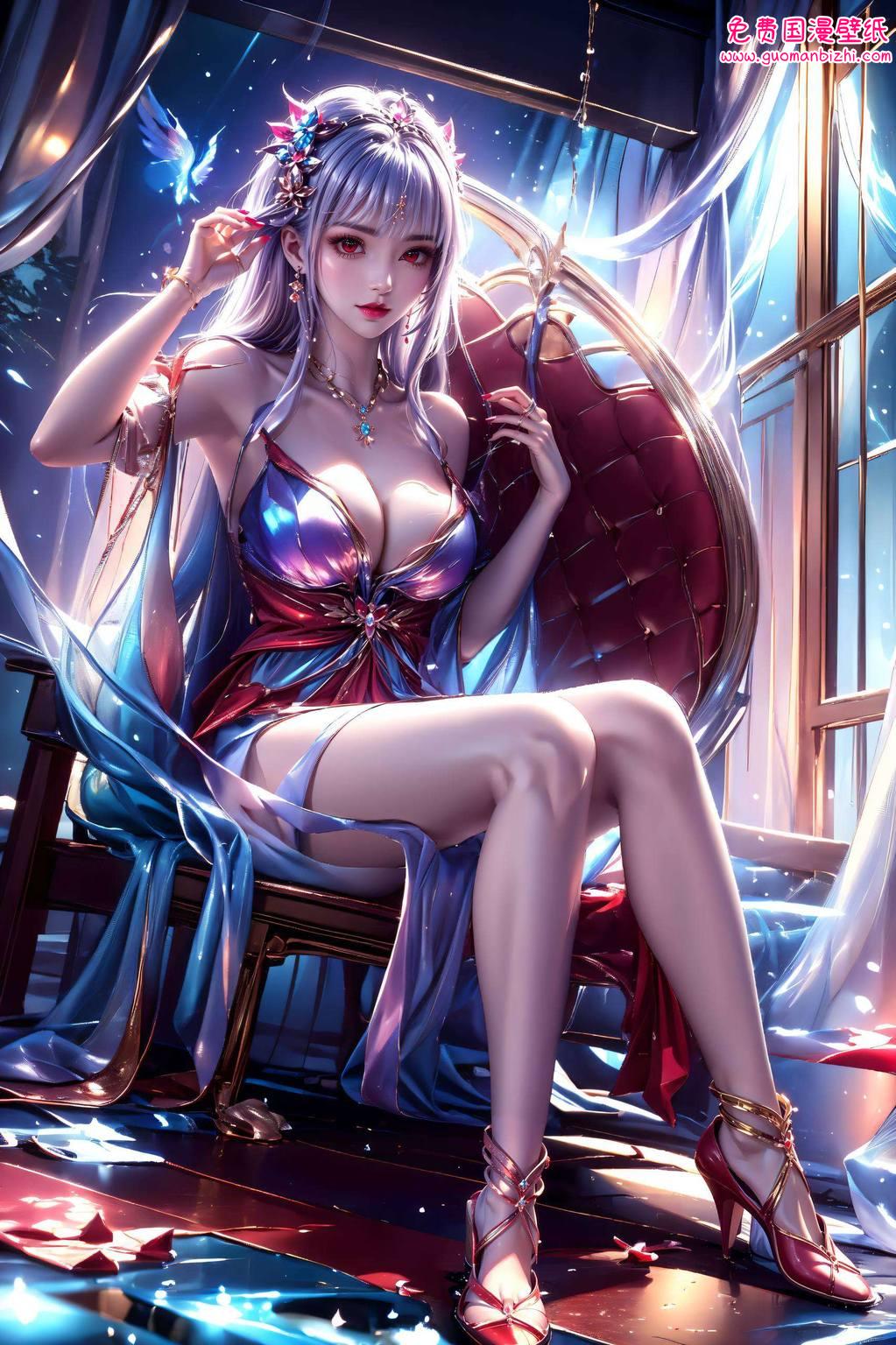 身披梦幻的玄幻光彩各位小可爱