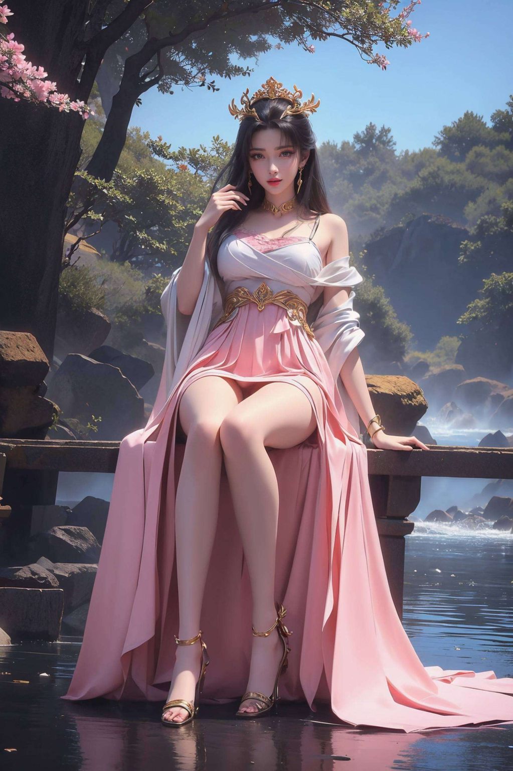 宛如风中摇曳的樱花都成为穿越仙境的奇幻之旅