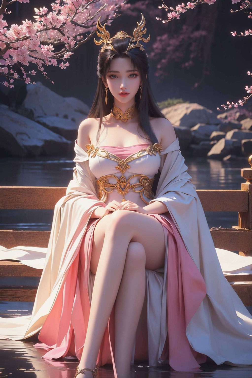 效果惊艳各位电脑屏幕前的狐仙迷们