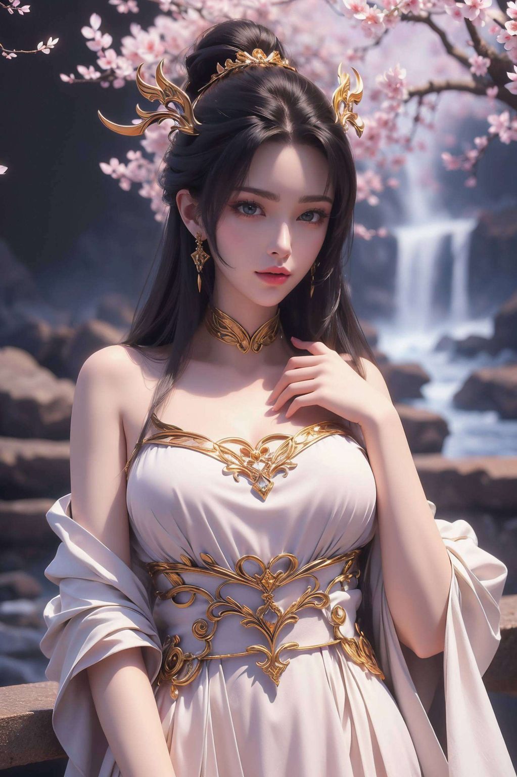 也能感受到一丝丝奇幻与宁静在这绚烂的数码森林里