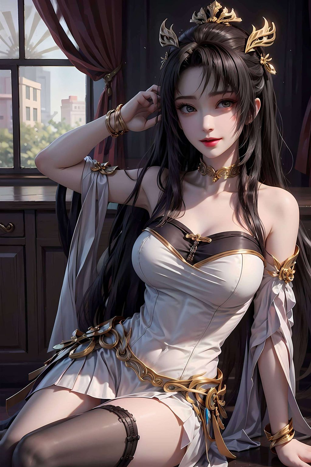 国漫女神的婉约之美邂逅天狐仙子的神秘魅力