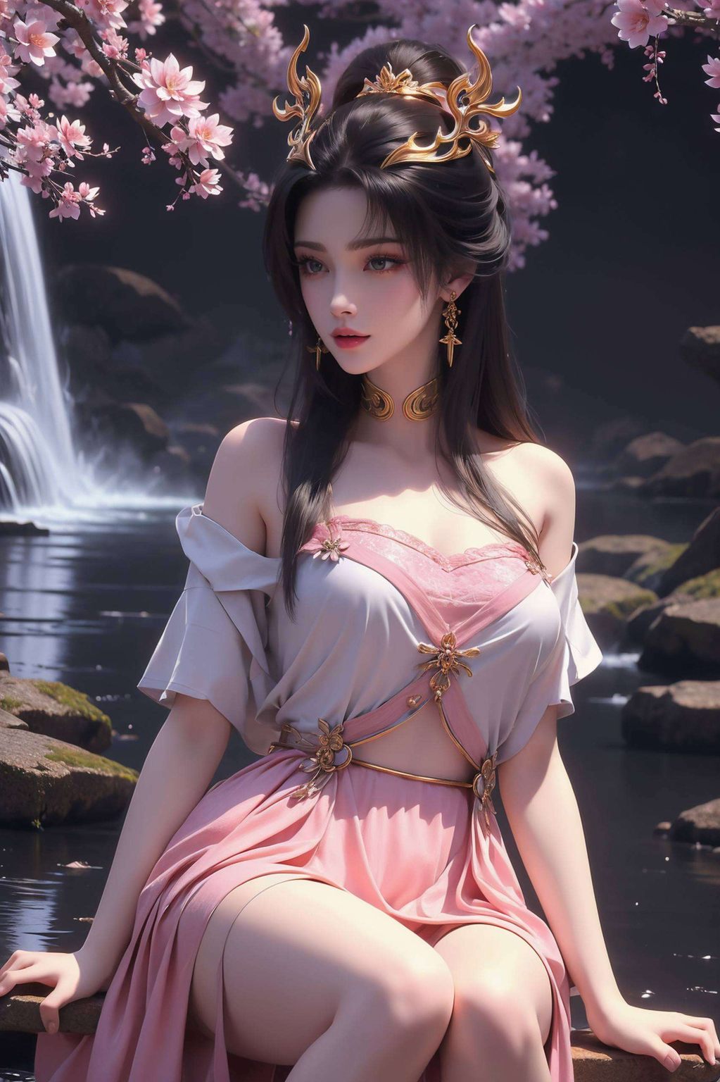 眼神中含有无尽的玄机不仅是国漫女神的化身