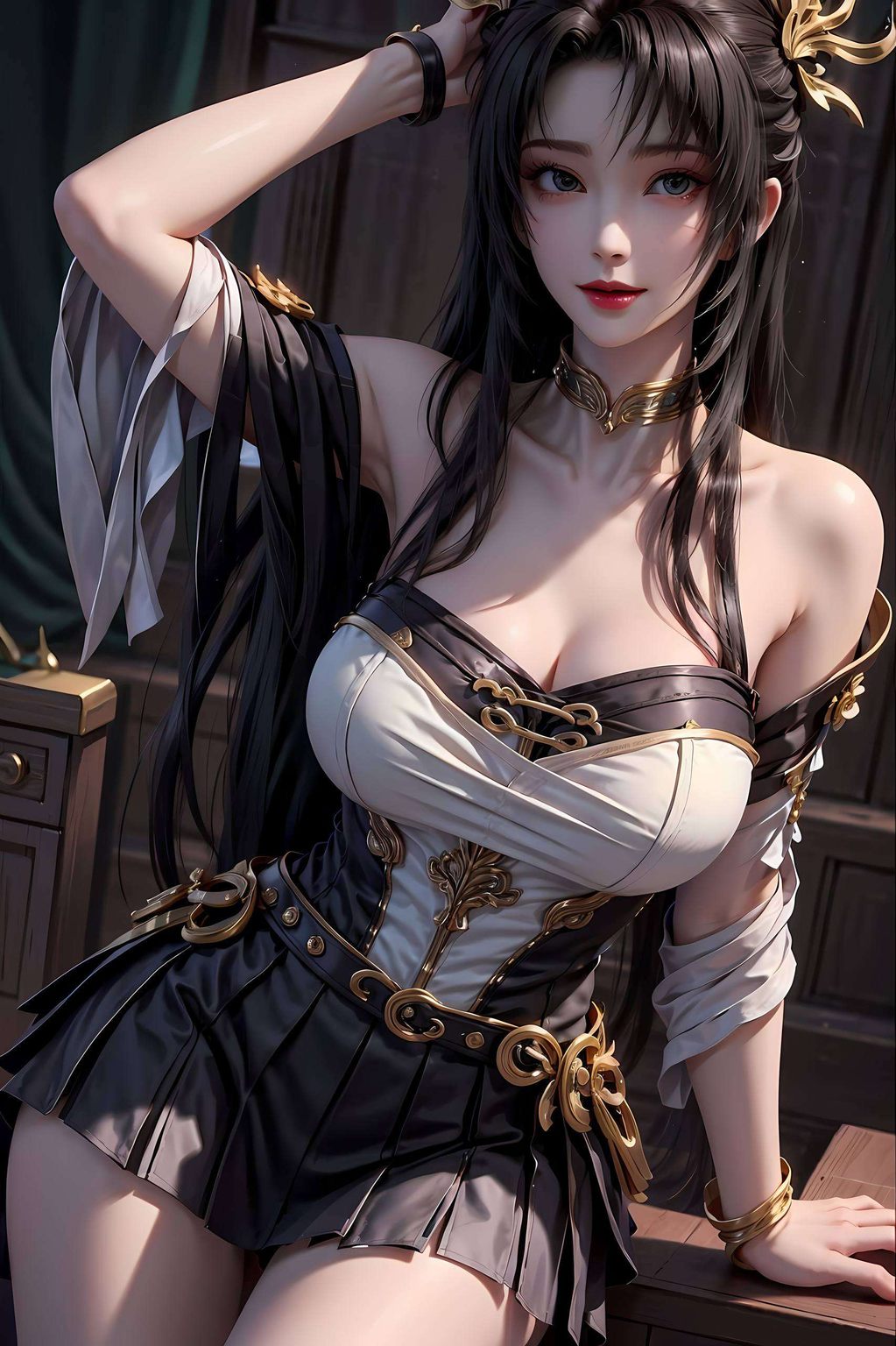 炫彩夺目那可是国漫界的颜值担当——完美世界里的天狐仙子！这仙子啊