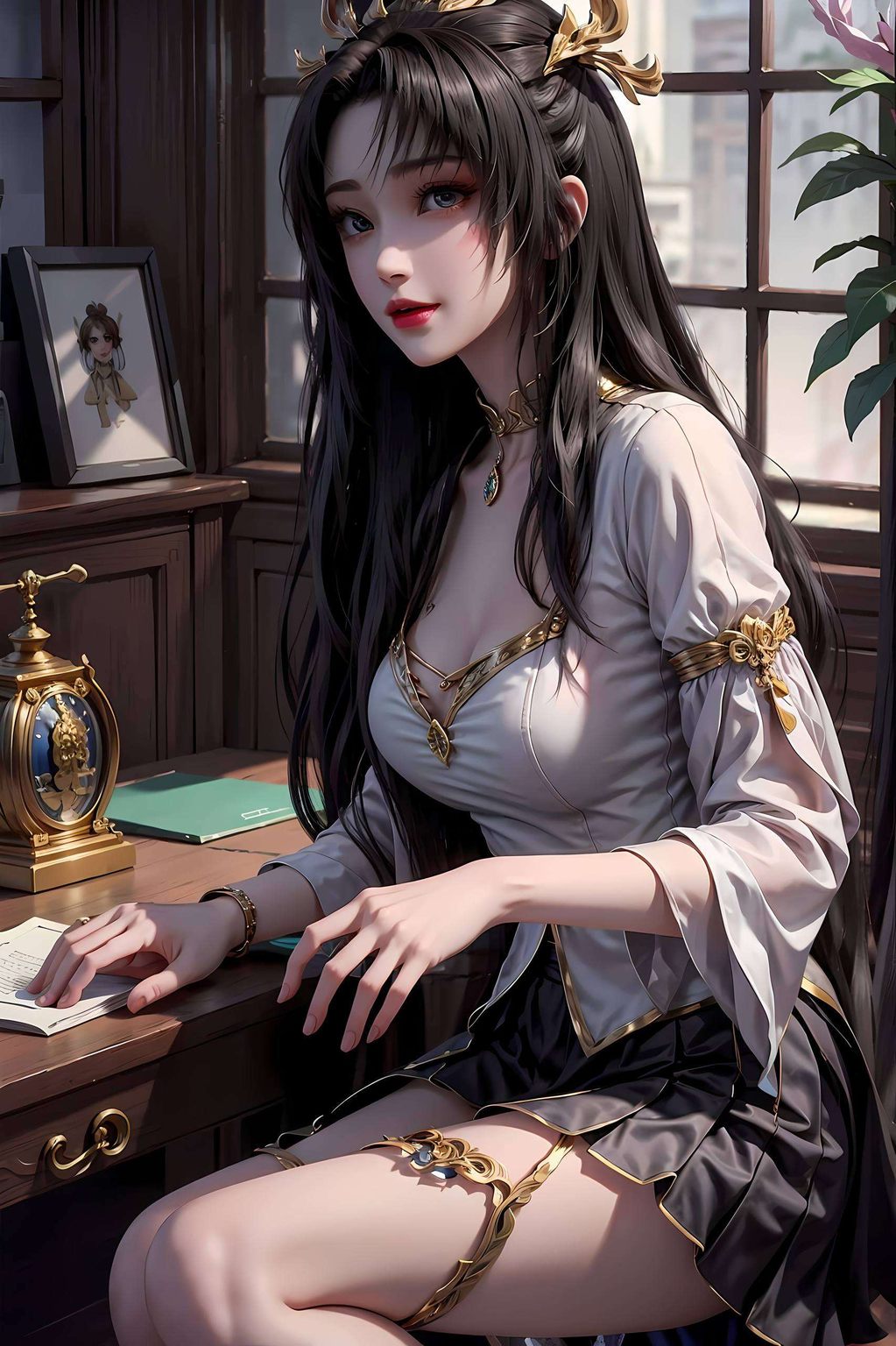 都让人沉醉于她那不食人间烟火的气质仿佛置身于那绚丽多彩的玄幻世界