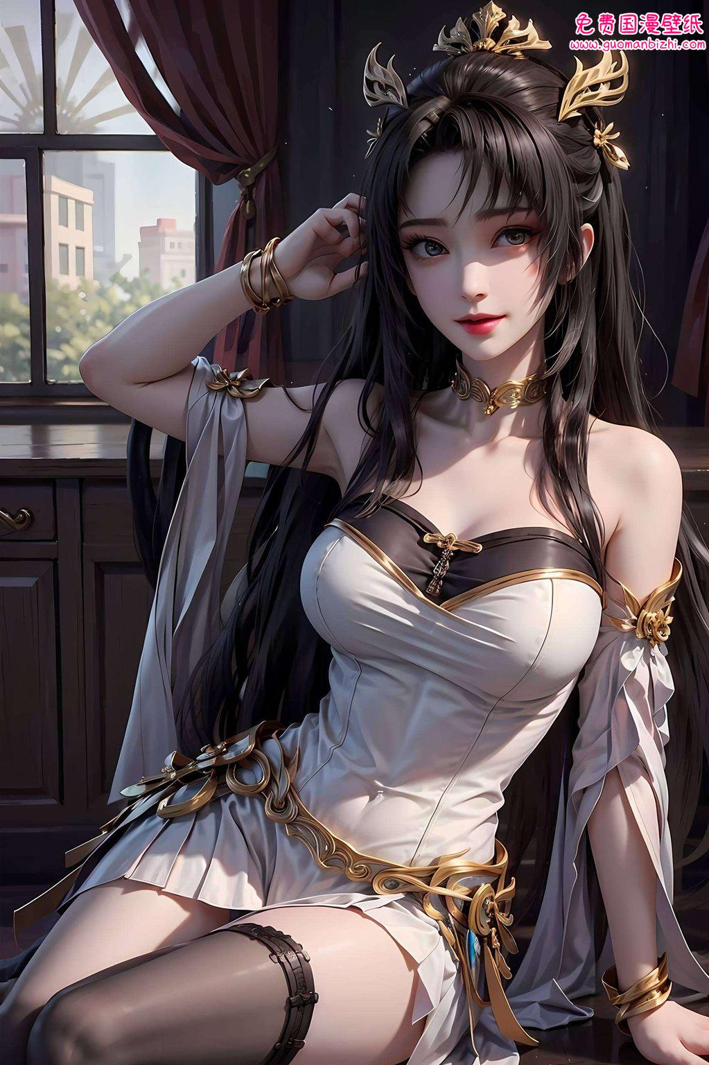 以其柔美的身姿和神秘的气质成为了国漫女神的代表