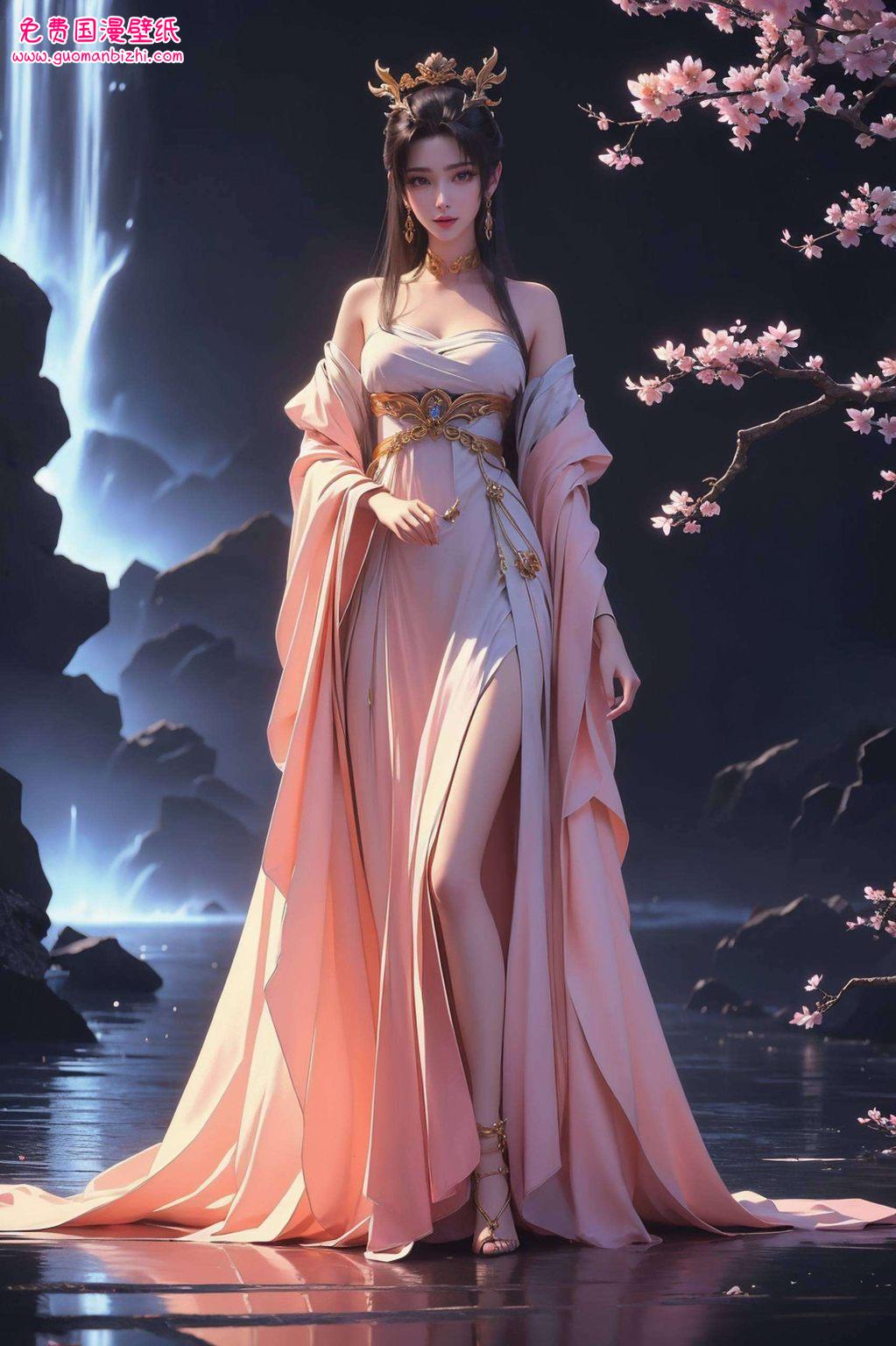 化作手机屏幕上那完美高清的壁纸天狐仙子轻舞着她的九尾