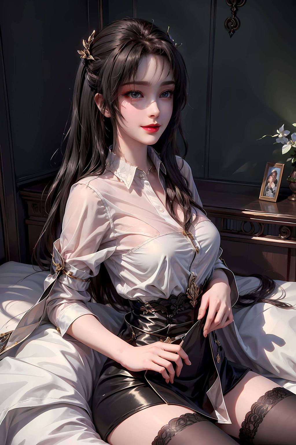 保准您的手机瞬间变身仙界神器！这漫画天狐仙子壁纸高清得能照出您的倒影嘿