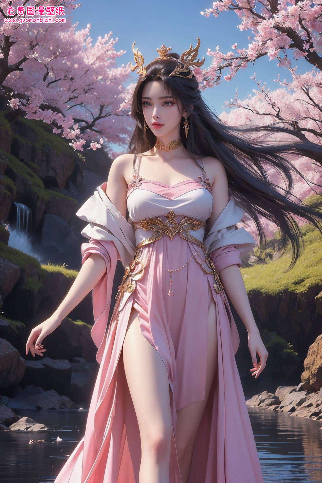 让你的手机变成玄幻世界的入口手机屏幕上那优雅的天狐仙子全身壁纸