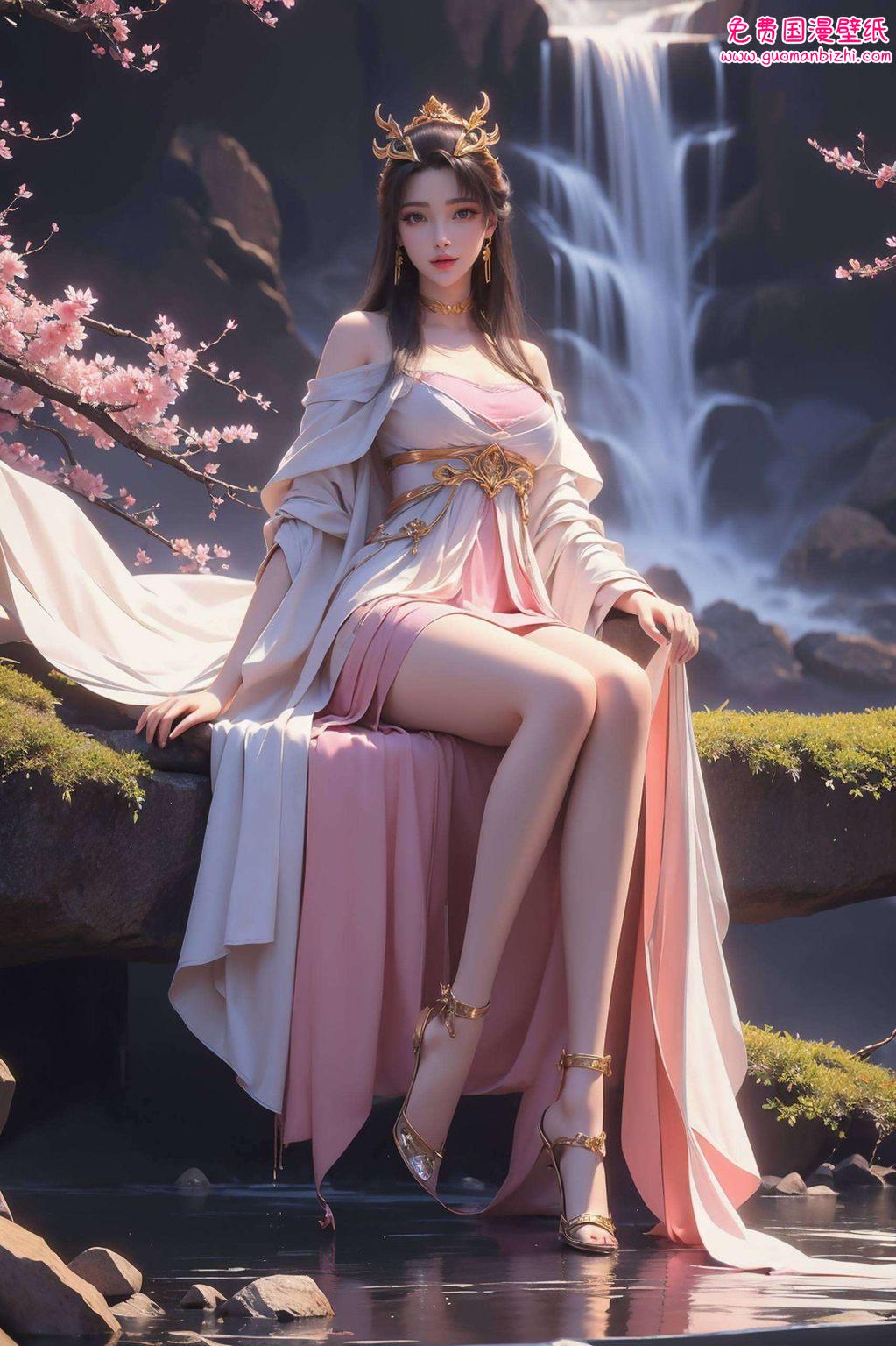 当天狐仙子的身影轻舞在屏幕上她的眼眸深邃