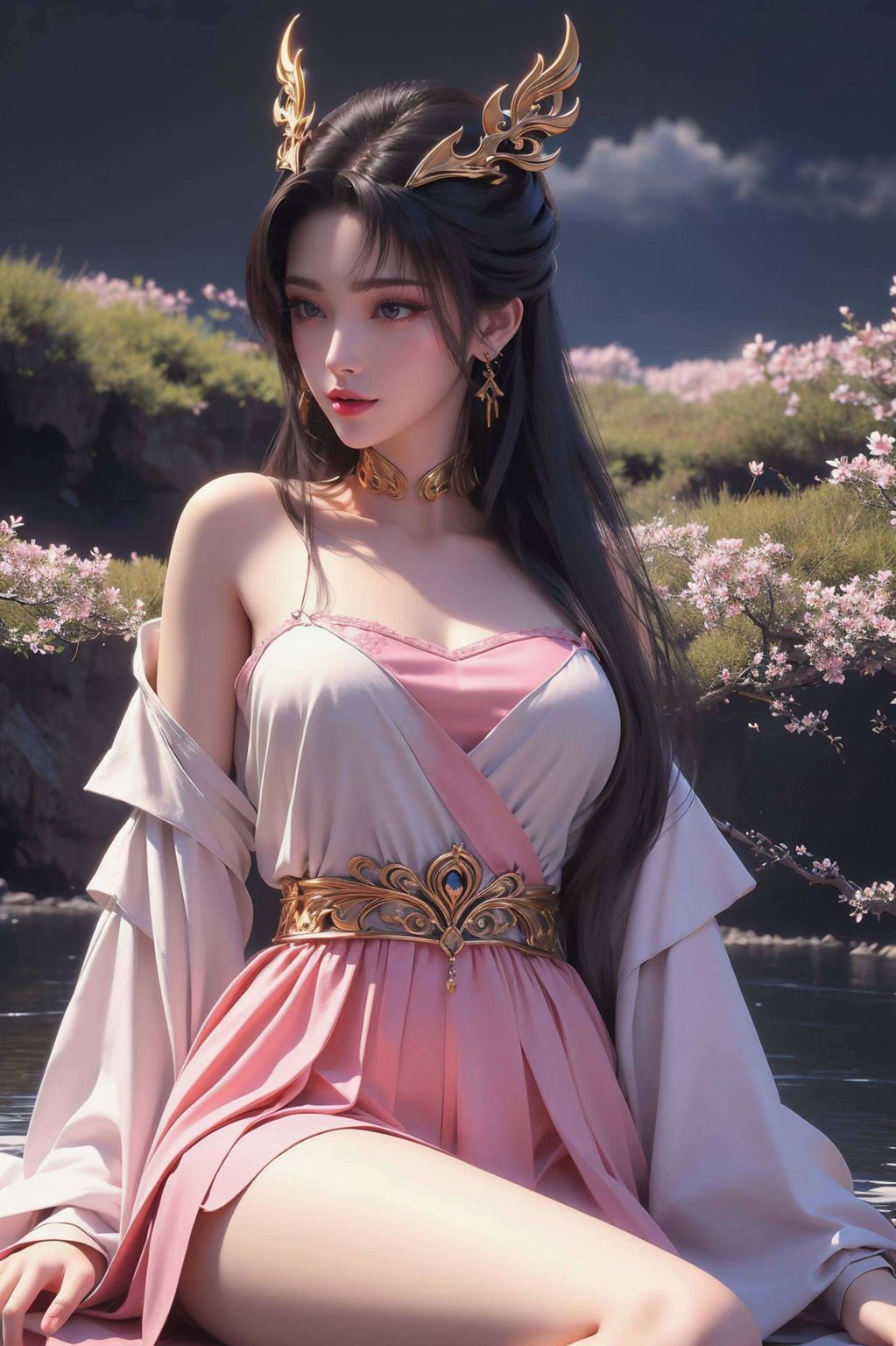 完美世界的仙子翩翩起舞这是一段跨越次元的美妙旅程!想象一下