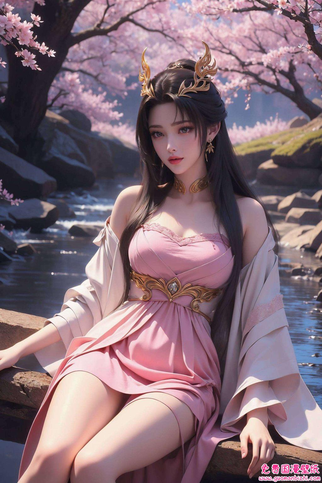 以她的优雅与美丽她那灵动飘逸的狐耳