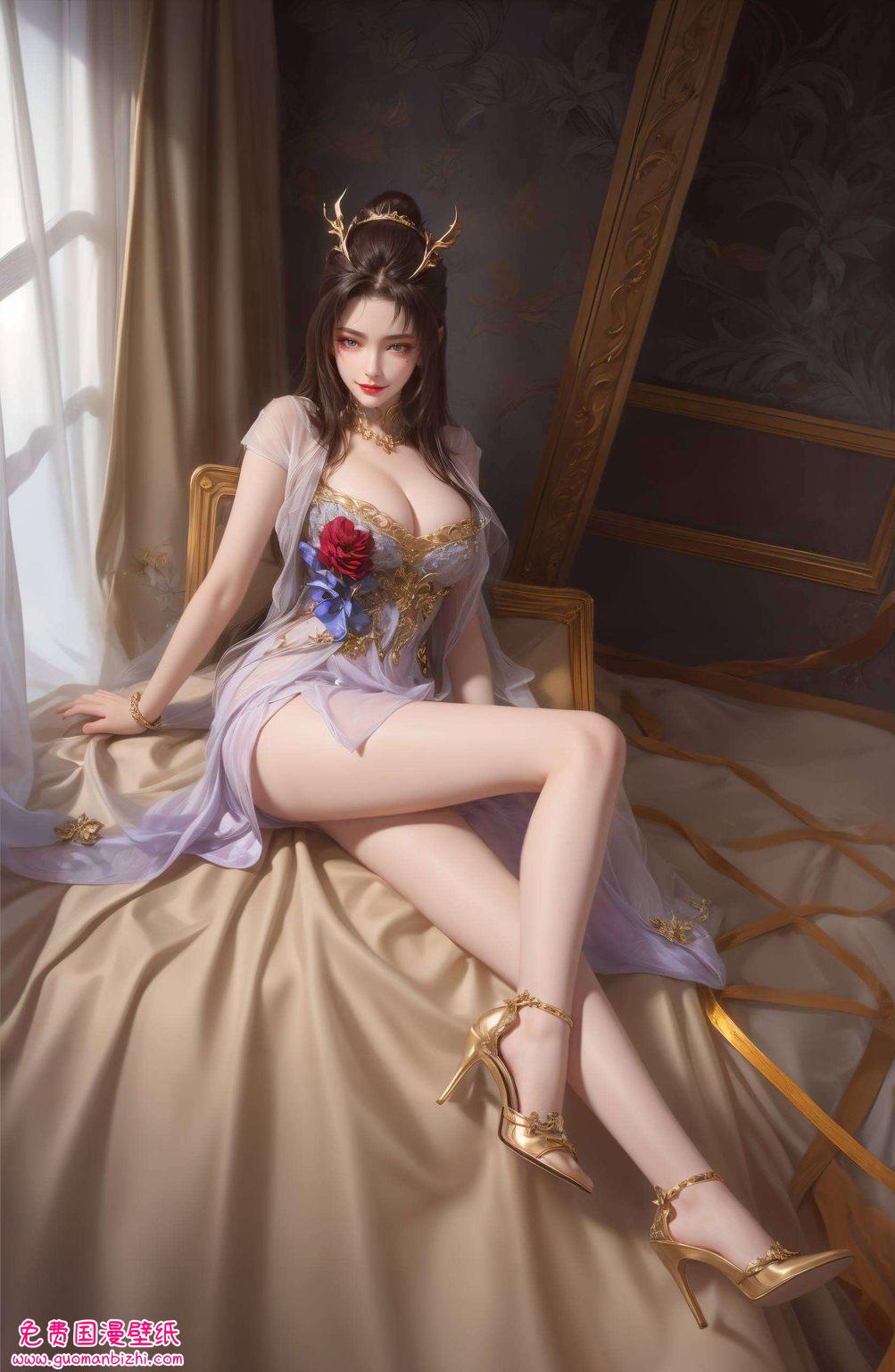更是动漫世界里的美丽传说美得令人心醉神迷