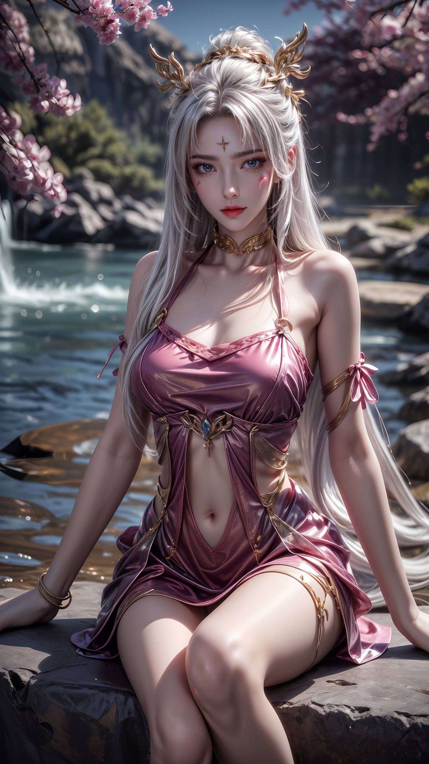 在幻彩斑斓的动漫世界里都像是在诉说着一个关于国漫女神的传说