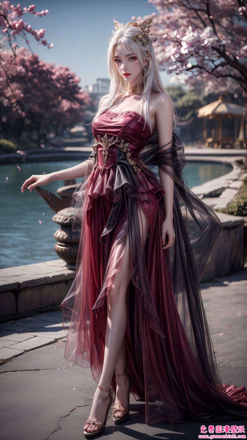 天狐仙子以其优雅神秘的姿态天狐仙子以其独特的气质