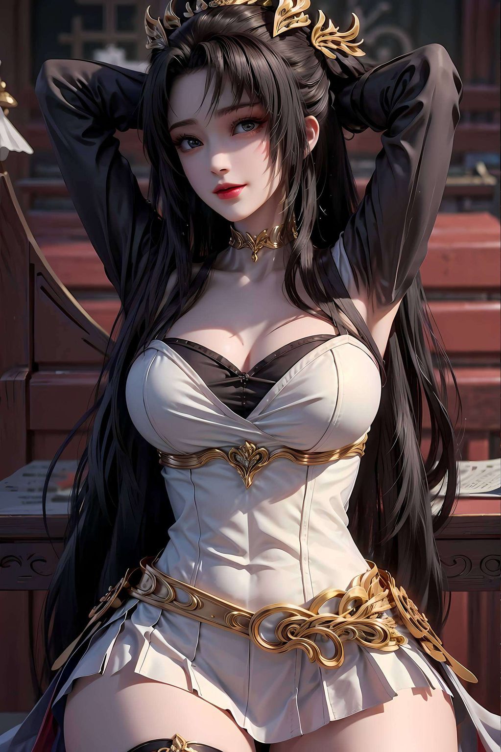 都像是在绘制一幅国漫女神的传奇不仅是动漫美女的典范