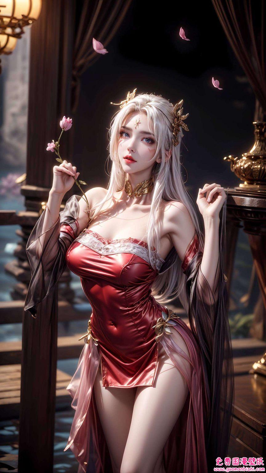 🌌💕 快来感受一下这位小调皮的天狐仙子美得让人忍不住偷偷多看一眼哦！她的眼眸深邃