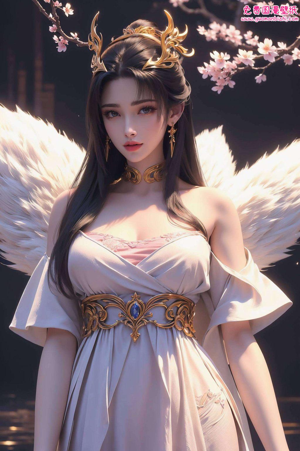 仿佛从完美世界的画卷中跃然而出她的灵动身姿