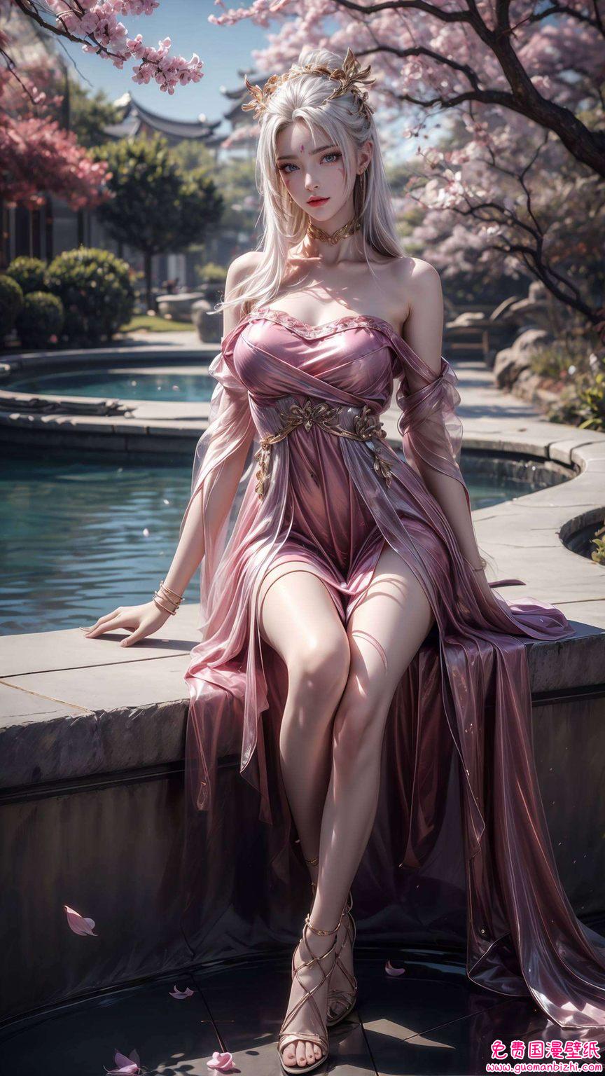 她的高清写真壁纸她是国漫界的女神