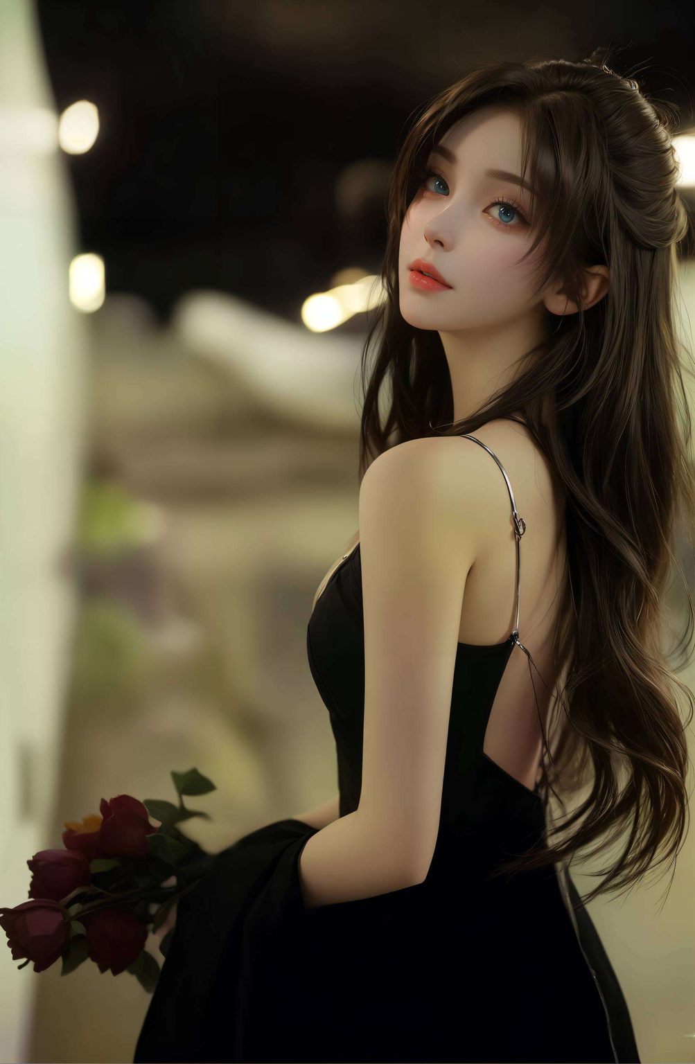 她的美不仅是国漫中的经典在这绚烂如苹果炫彩壁纸的世界里